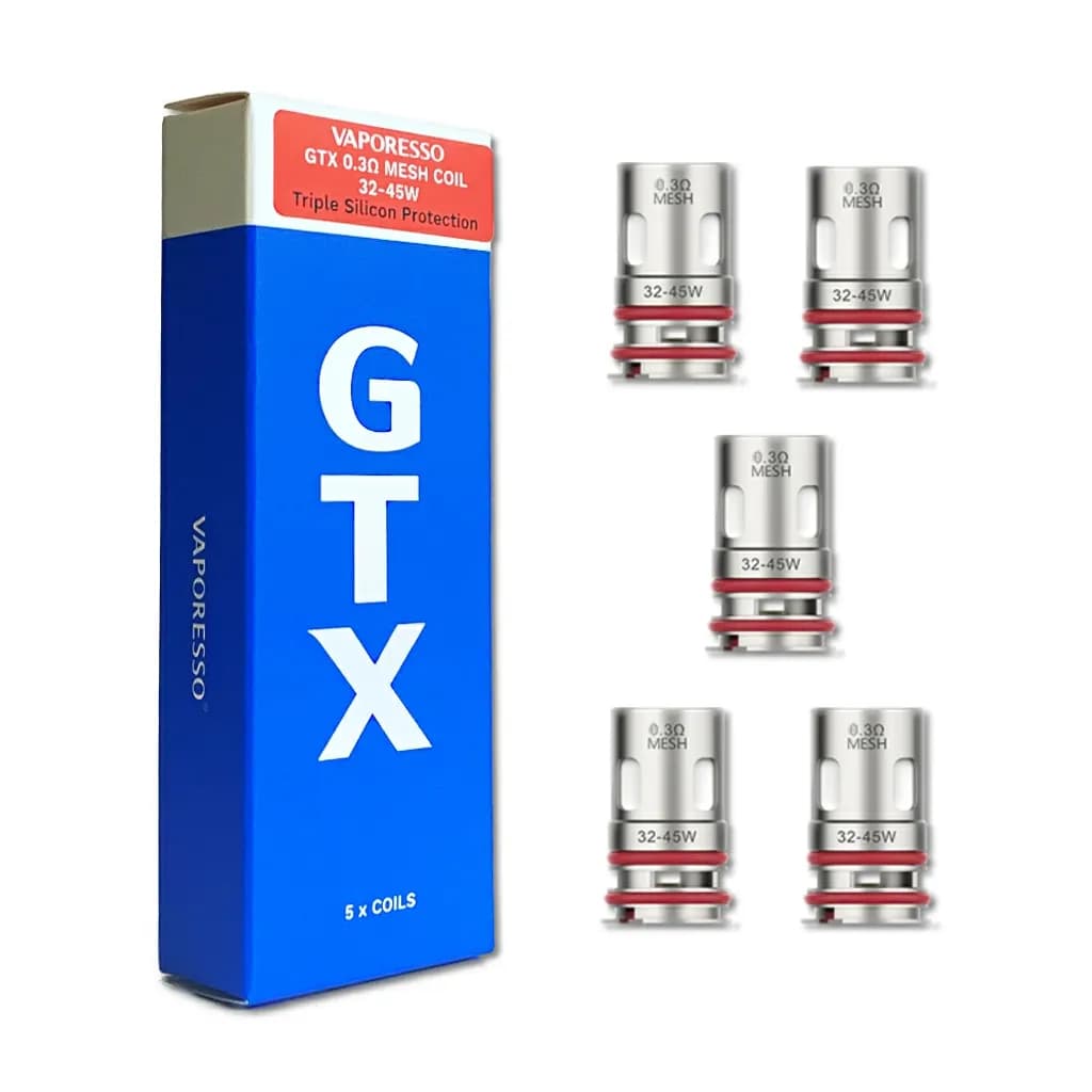 GTX Mesh 0.15/0.2/0.3/0.4/0.6/0.8/1.2 ohm Vaporesso Resistances