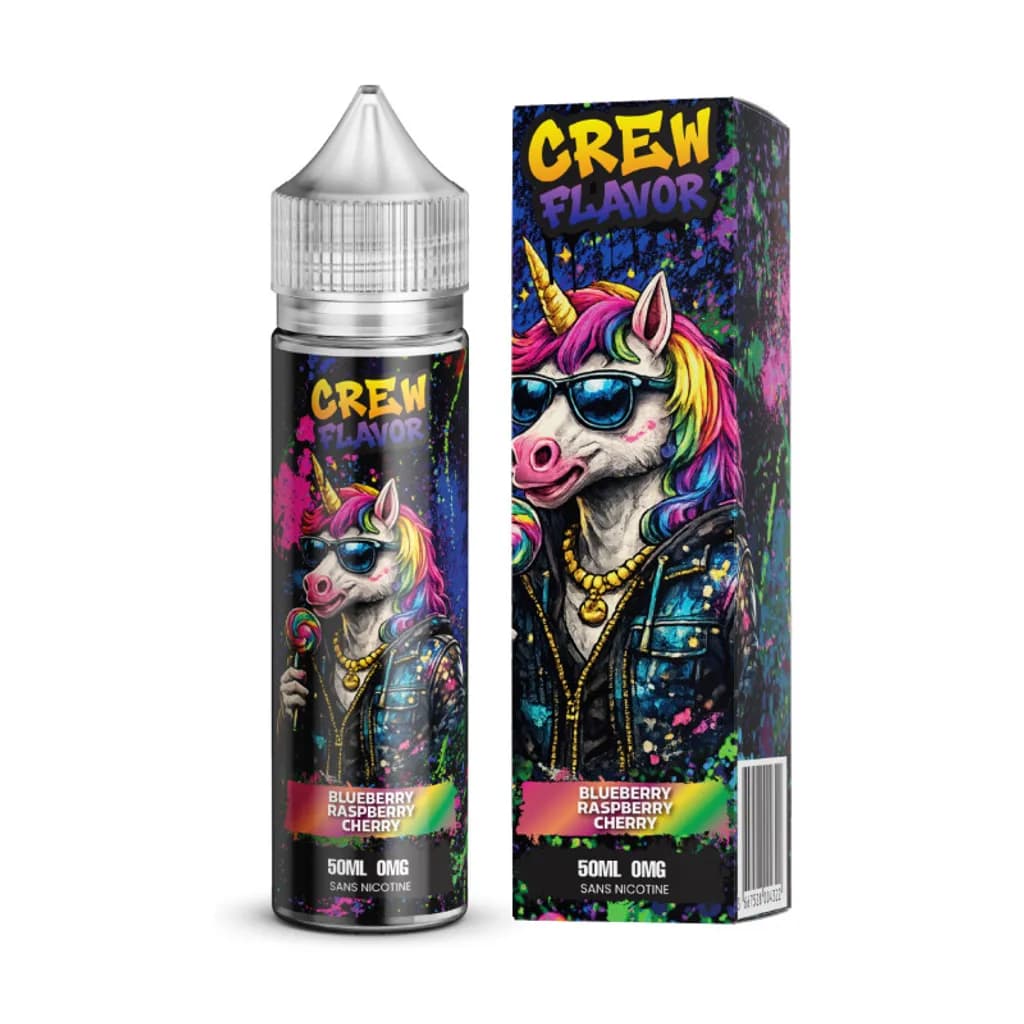 Image 1 du produit BLUEBERRY RASPBERRY CHERRY 50ML 00MG Crew flavor
