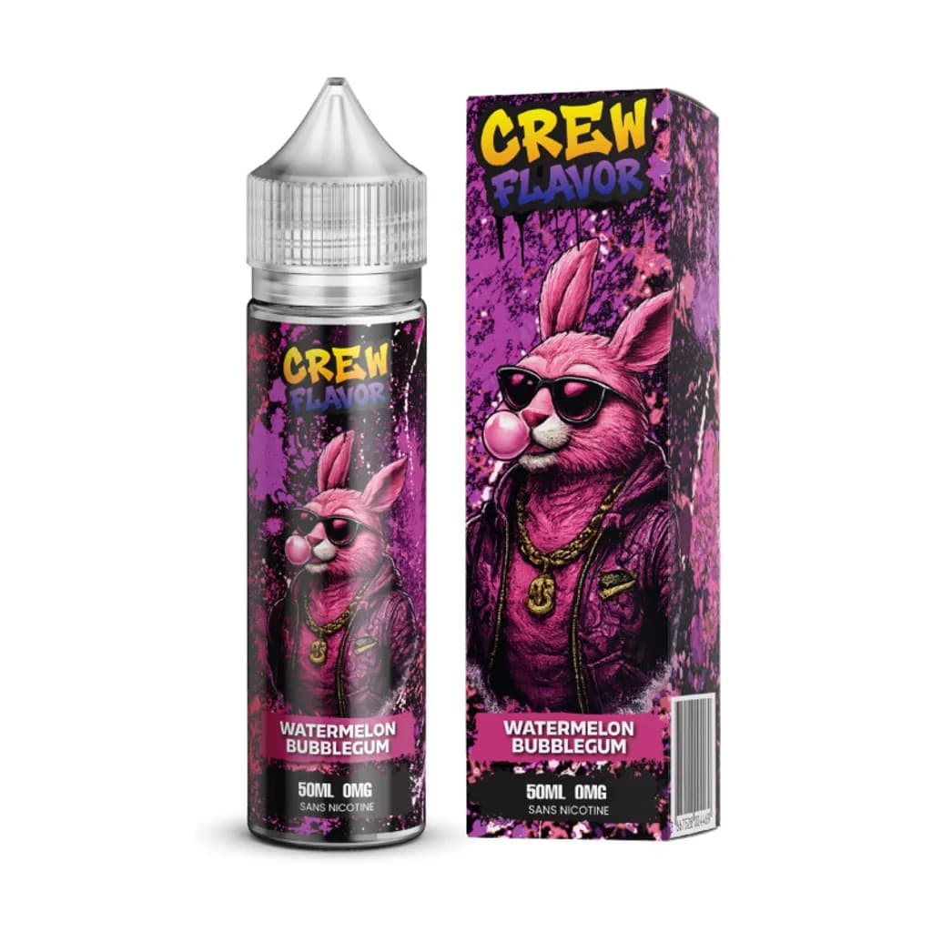 Image 1 du produit WATERMELON BUBBLEGUM 50ML 00MG Crew flavor