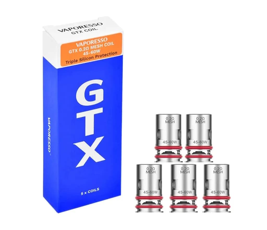 GTX Mesh 0.15/0.2/0.3/0.4/0.6/0.8/1.2 ohm Vaporesso Resistances
