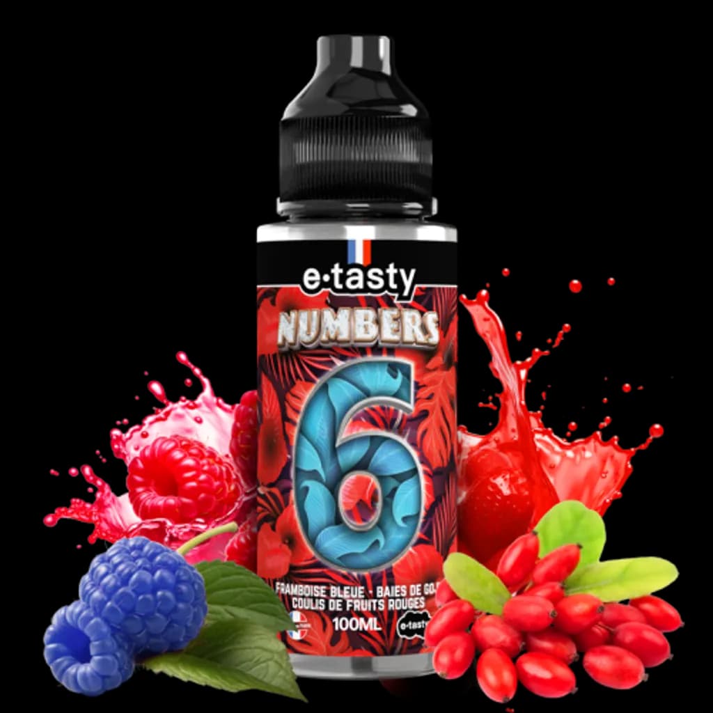 Image 1 du produit NUMBERS 06 E.tasty 100ML 00MG