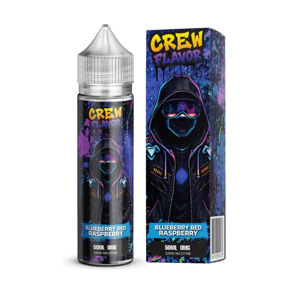 Image 1 du produit BLUEBERRY RED RASBERRY 50ML 00MG Crew flavor