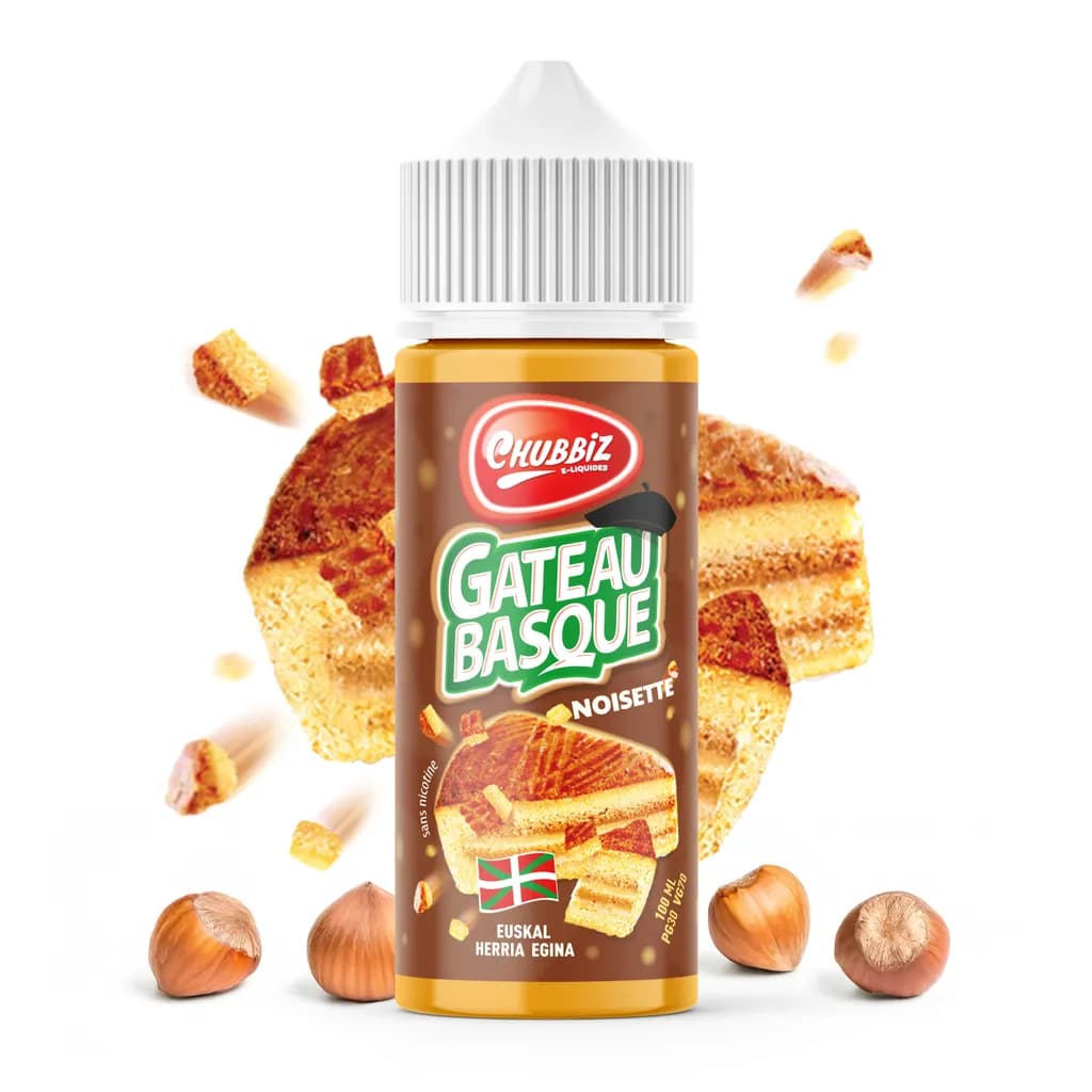 Image 1 du produit Gâteau basque noisette 100ML CHUBBIZ